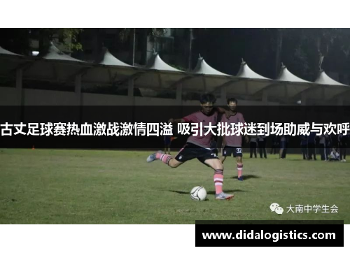 古丈足球赛热血激战激情四溢 吸引大批球迷到场助威与欢呼