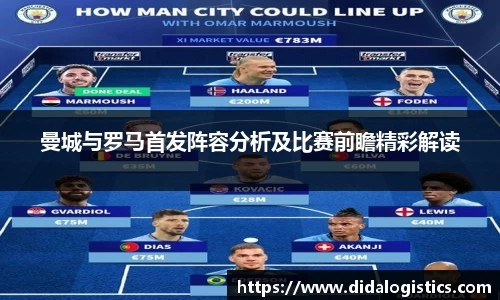 yy易游曼城与罗马首发阵容分析及比赛前瞻精彩解读